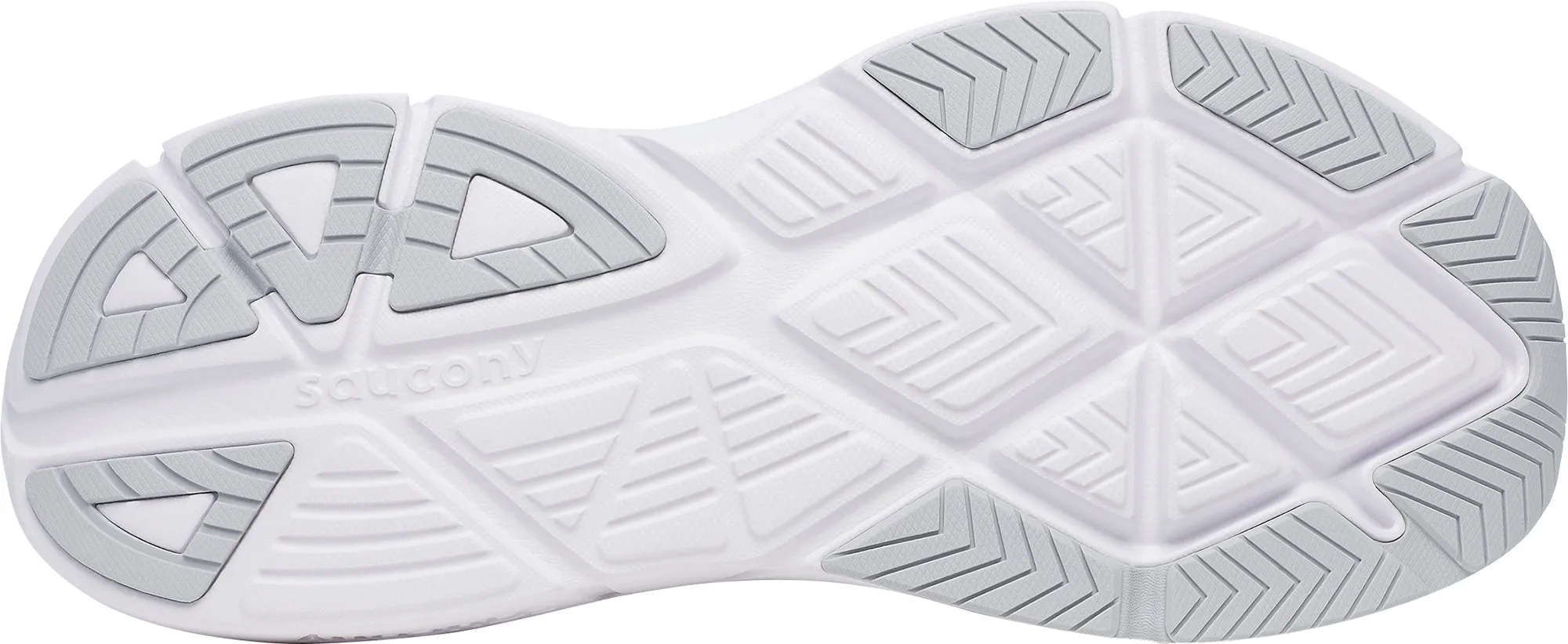 Saucony Guide 18 Mens Running Shoes - White running for training shoes