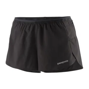 Patagonia Women's Strider Pro 3 Inch Shorts Black clean look