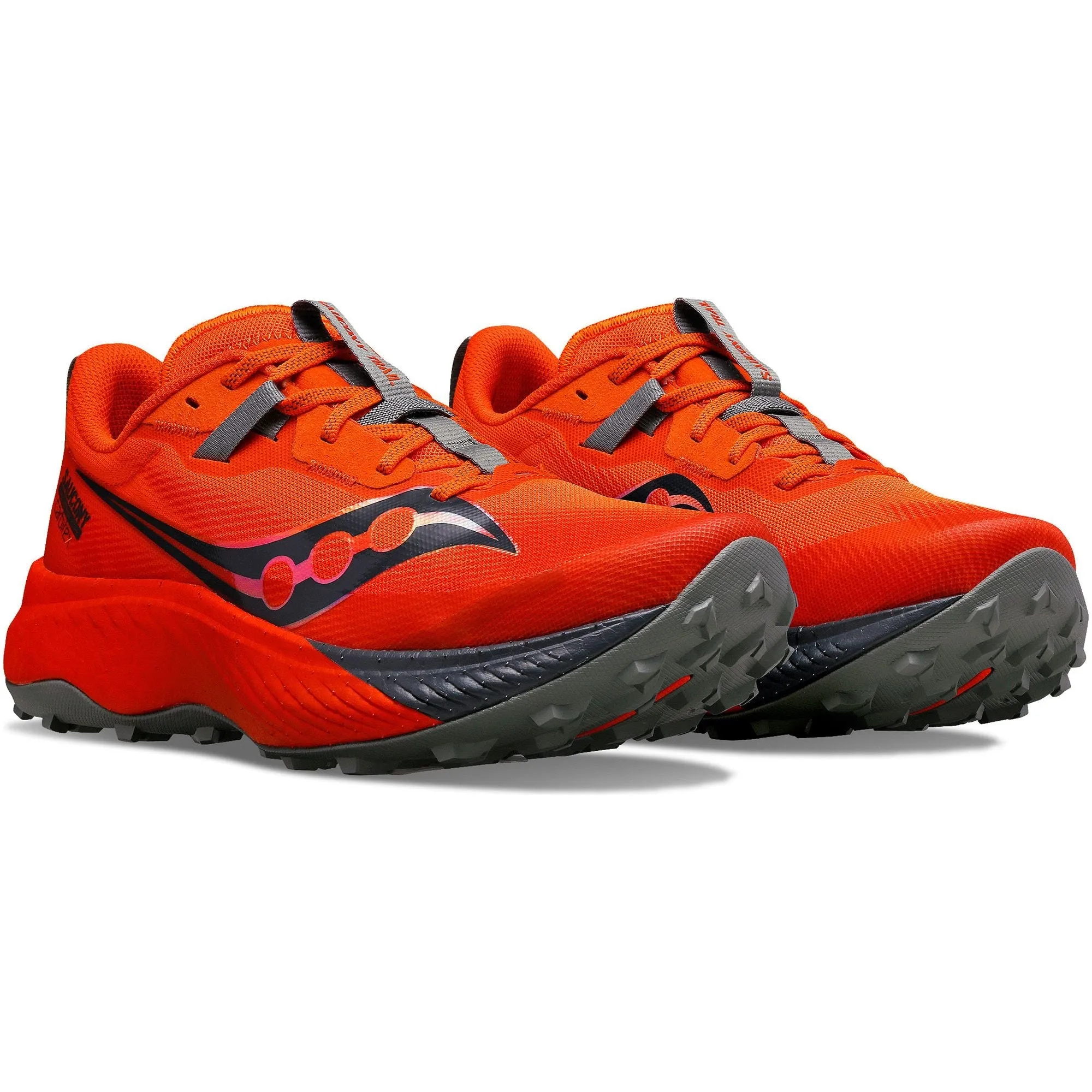 Support Layer Saucony Endorphin Edge Mens Trail Running Shoes - Red