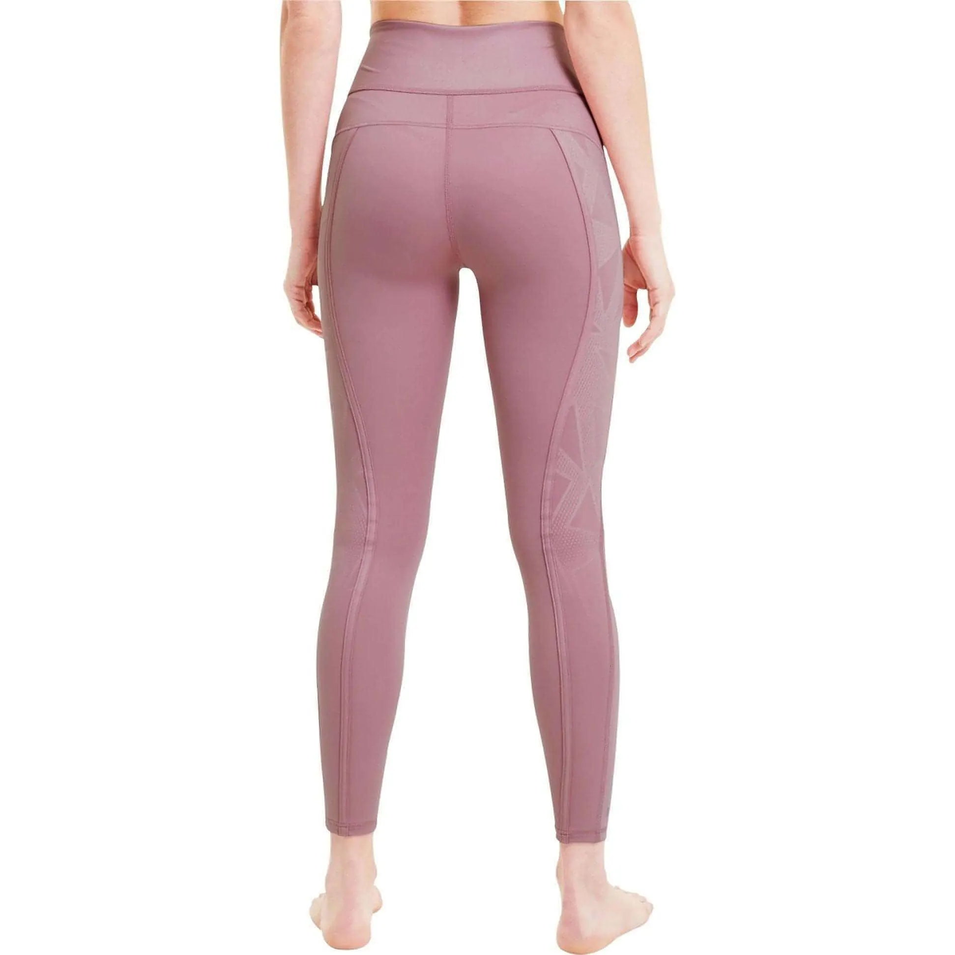 Puma Studio Porcelain Womens Long Running Tights - Pink Weekend Trip Minimalist Style