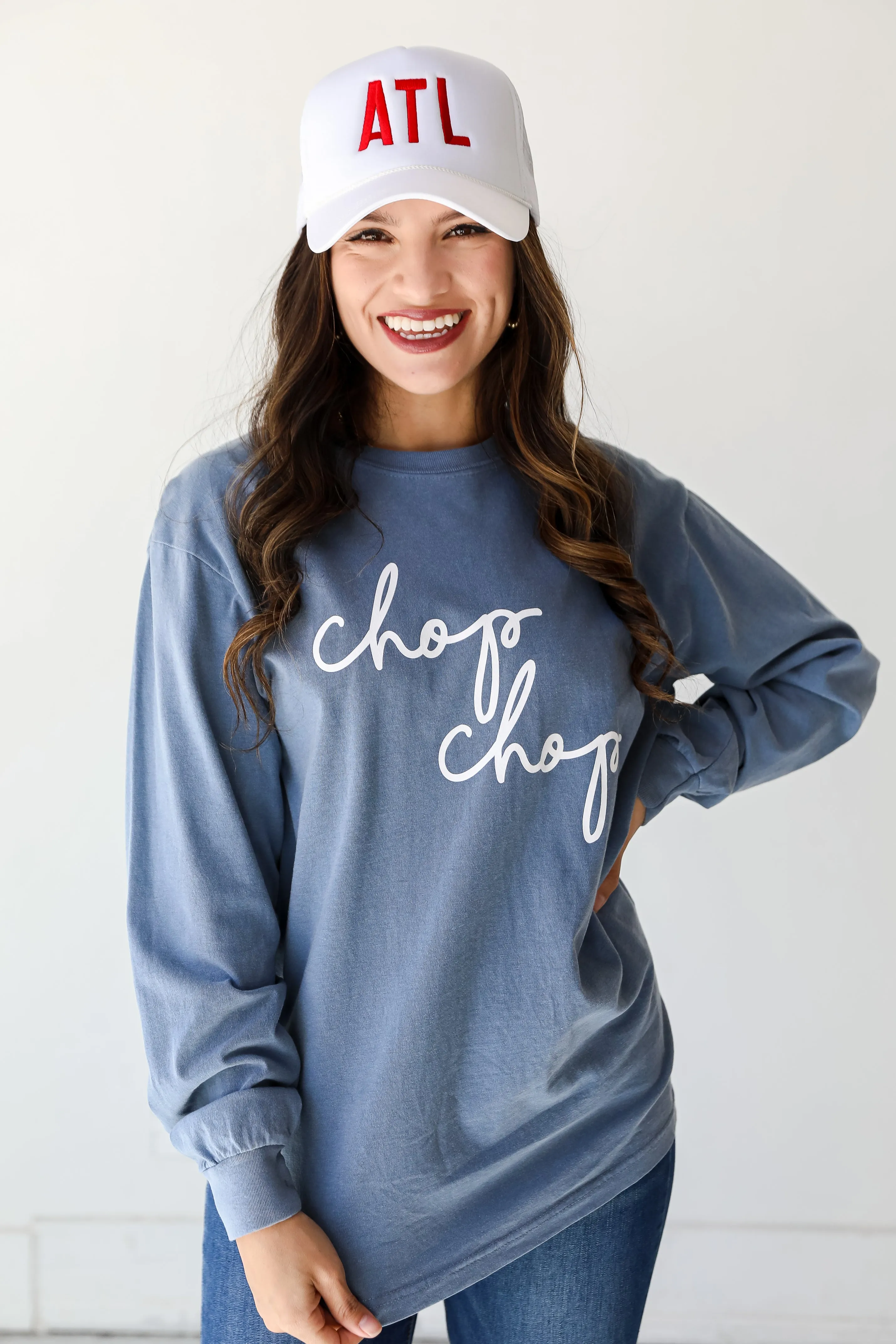 Sporty Comfort Chop Chop Long Sleeve Tee