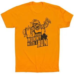 Active Layer Easygoing Design Running Short Sleeve T-Shirt - Mummy Needs a Run