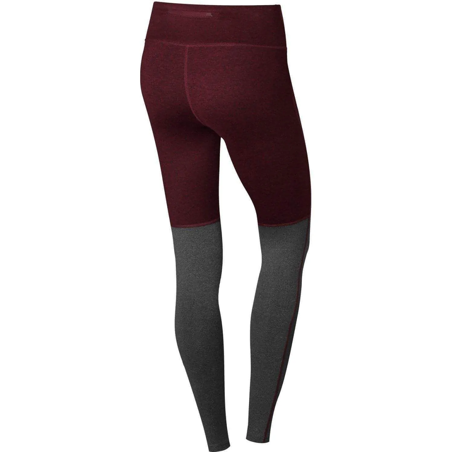 TCA Nova High Waist Womens Long Running Tights - Red Squat Proof Camping Gear