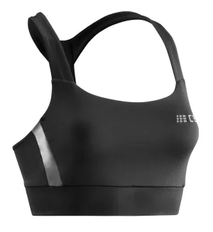 CEP | Sports Bra | Women's | Black Microfiber fabric