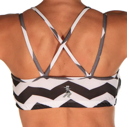 Chevrun Strappy Top Sports Bra Eco Friendly Textile