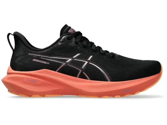 Micro Perforated Lining responsive midsole shoes Asics | GT-2000 13 | Women's | Black/Dark Aubergine