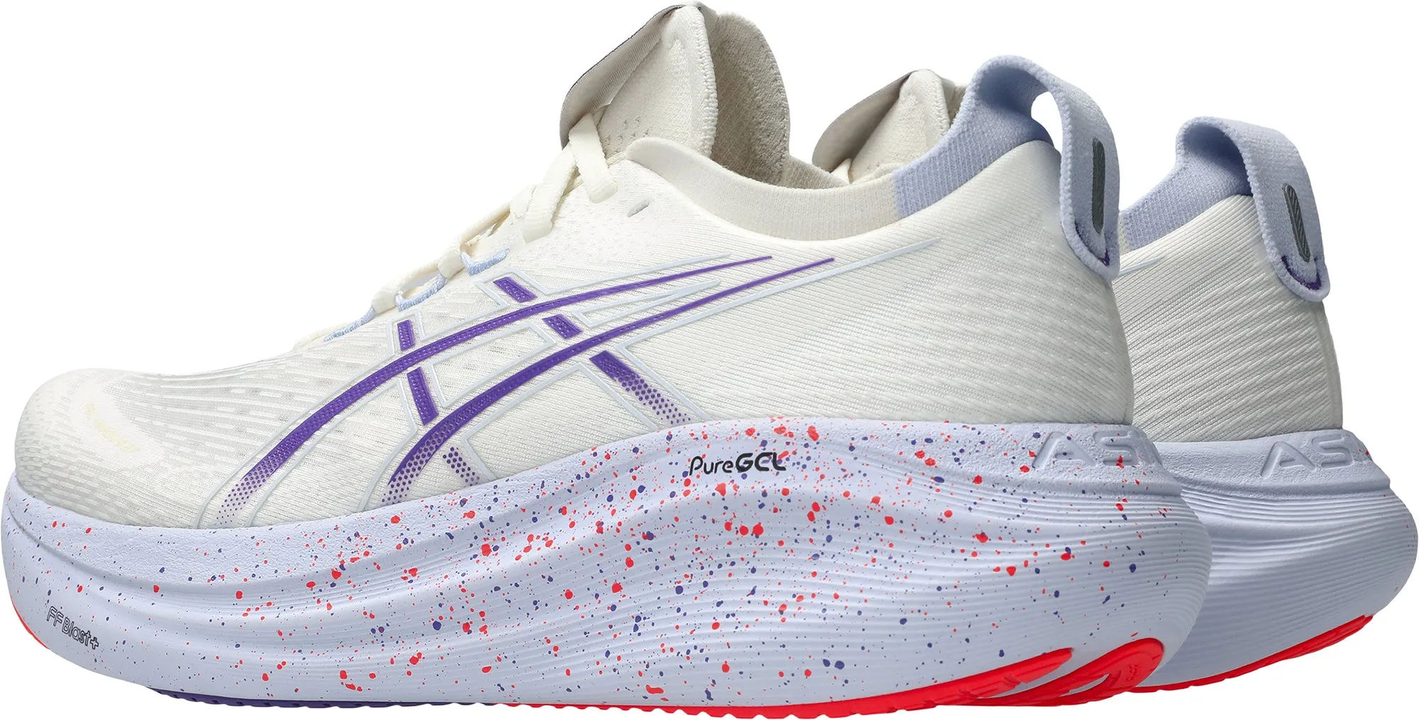 Anti Fatigue running in the humidity shoes Asics Gel Nimbus 27 Tokyo Mens Running Shoes - Cream