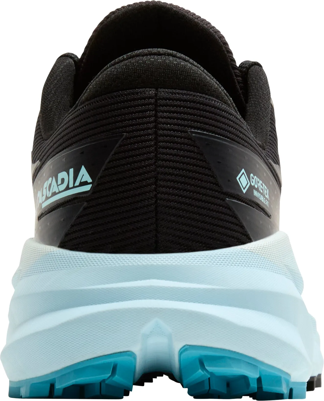 running in a frozen river area shoes High Energy Rebound Brooks Cascadia 19 GORE-TEX Womens Trail Running Shoes - Black