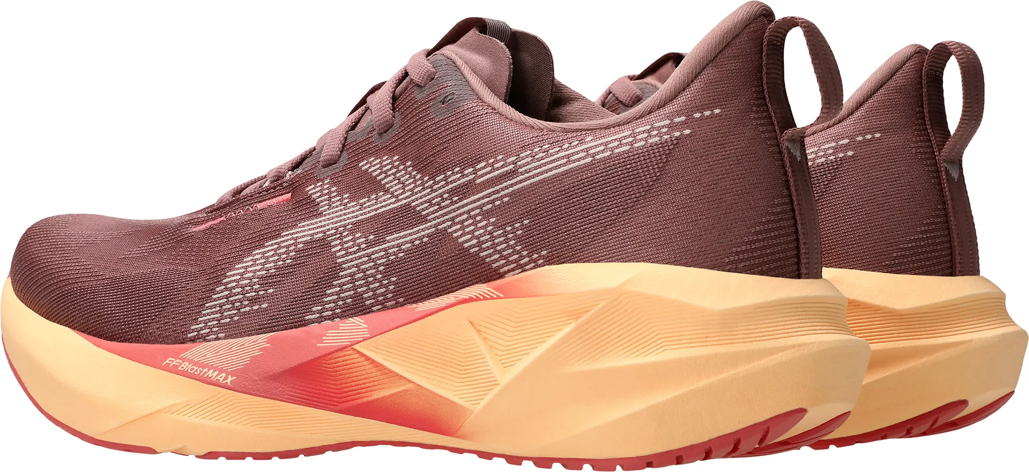 Asics NovaBlast 5 Womens Running Shoes - Red Casual Wear