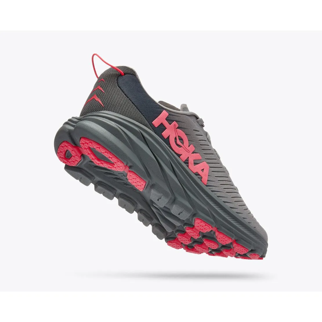 Multiple Sizes Hoka Women's Rincon 3 (Sharkskin/Diva Pink)