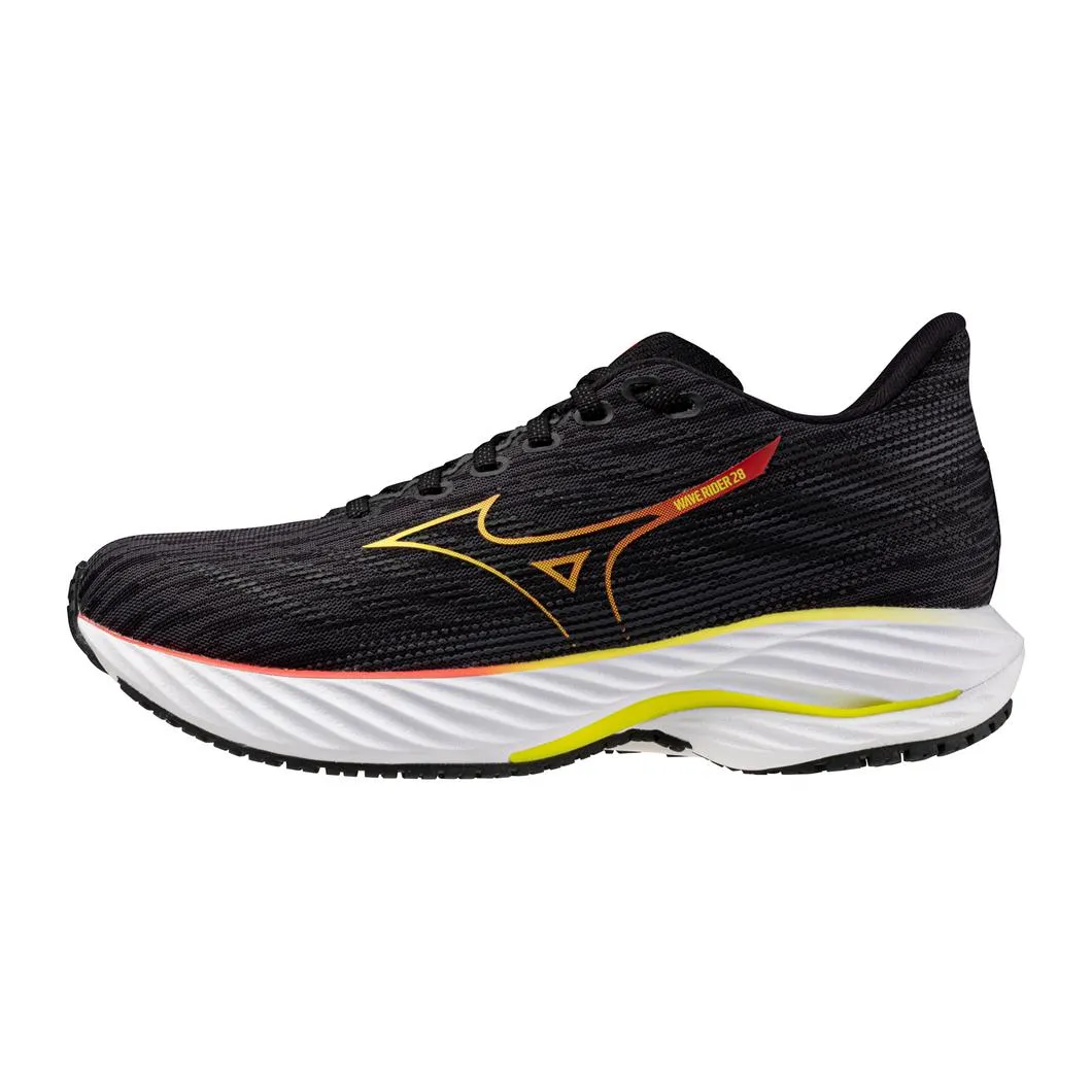Women's Wave Rider 28 (904P - BLACK-EVENING PRIMROSE) heritage - brand shoes fitness - journey