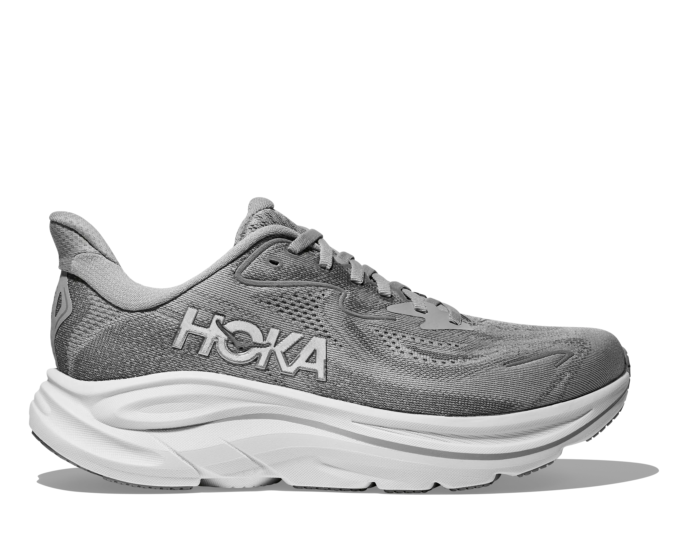 weight - training - shoes scratch - resistant - finish - toughness shoes Women's Clifton 10 WIDE (SRYG - Stellar Grey/Galactic Grey)
