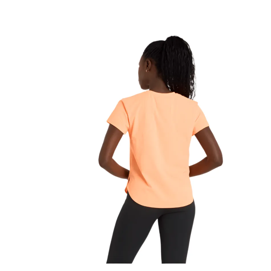 Luxury exclusivity Drop Shoulder Design New Balance Women's Race Day Ultralight T-shirt in Hot Mango SS25