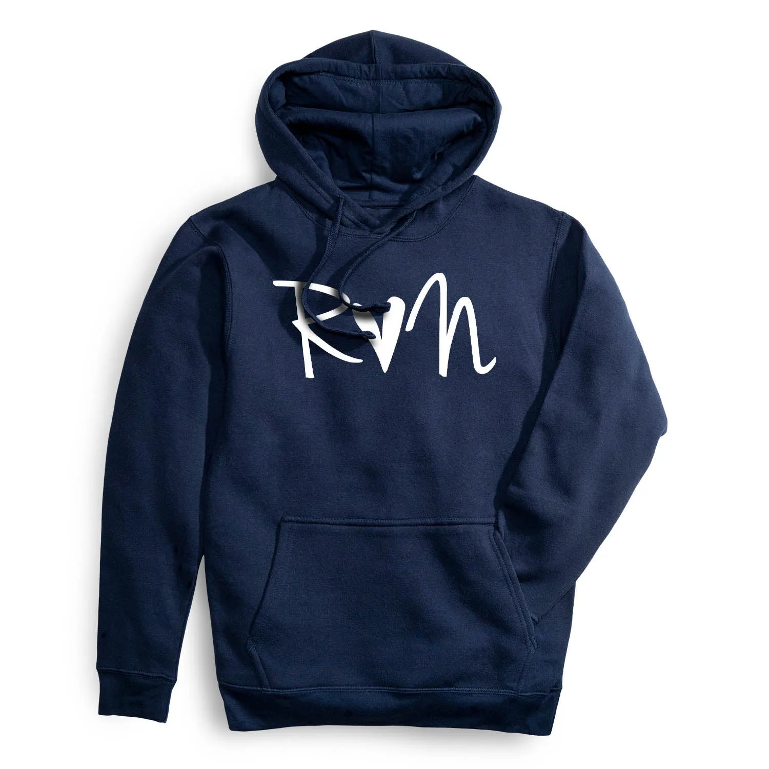 WrinkleResistant Focus Fit Statement Fleece Hoodie -  Run Heart