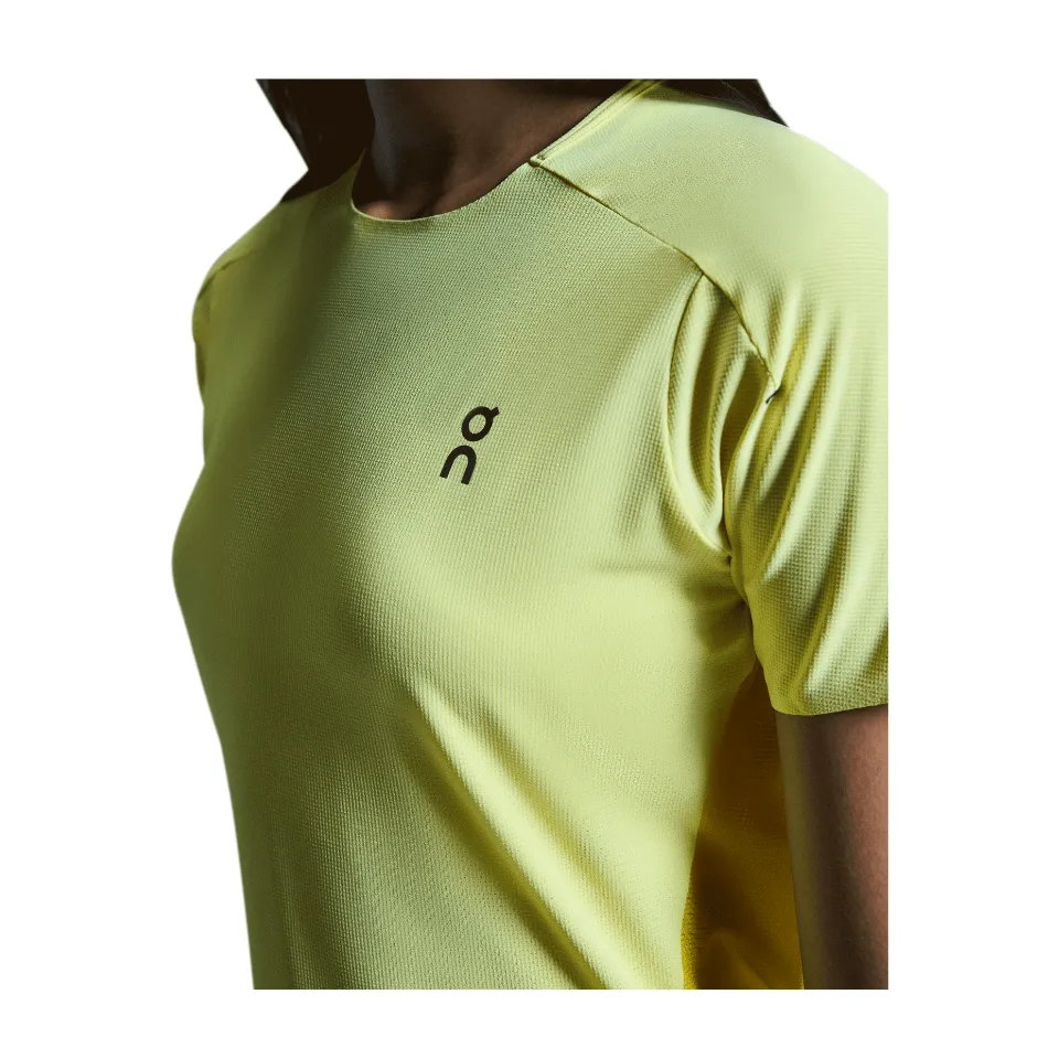 On Women's Performance-T in Limelight/Lime SS25 Versatile Wear