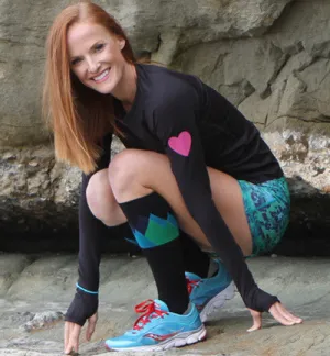 RunLove Black Long Sleeve Performance Top Non Restrictive Cut Casual Comfort Look