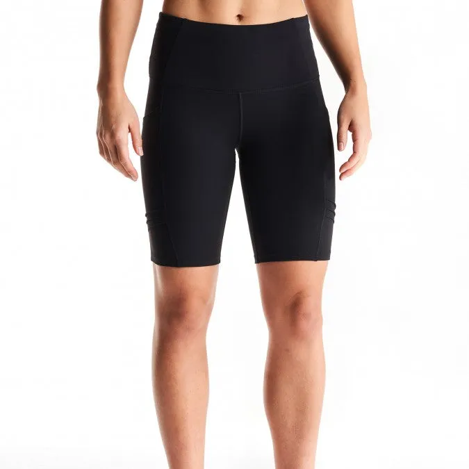 Oiselle | Long Pocket Jogger Shorts | Women's | Black maternity option Athletic Design