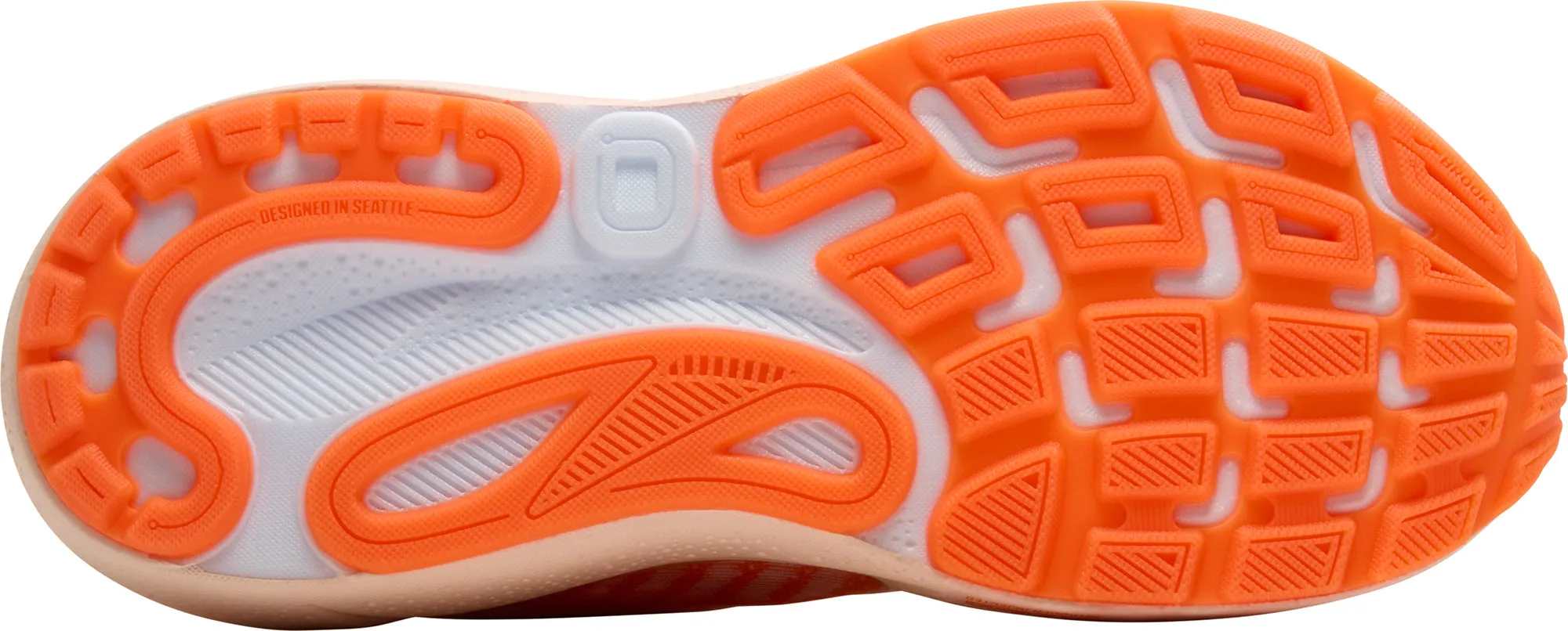 Brooks Adrenaline GTS 24 Womens Running Shoes - Orange Compression Zones sunny running