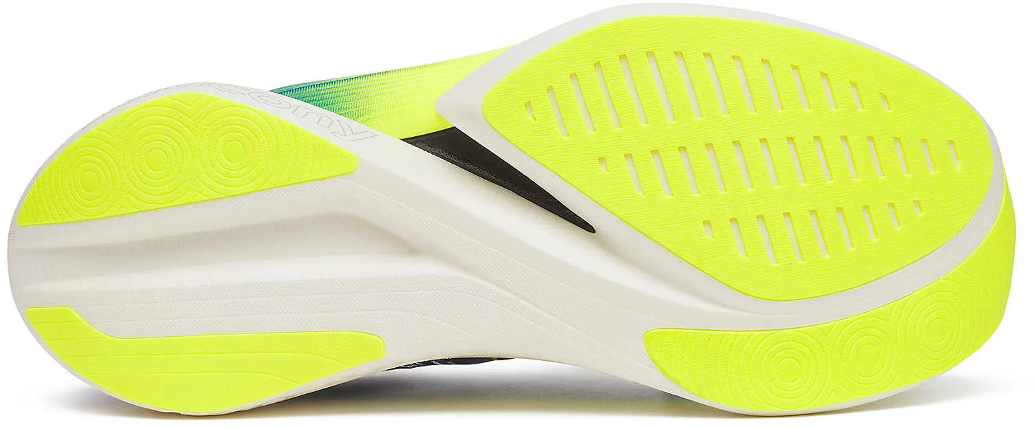 Saucony Endorphin Elite 2 Running Shoes - Blue Ventilation Channel Tech Adjustable Lace Closure