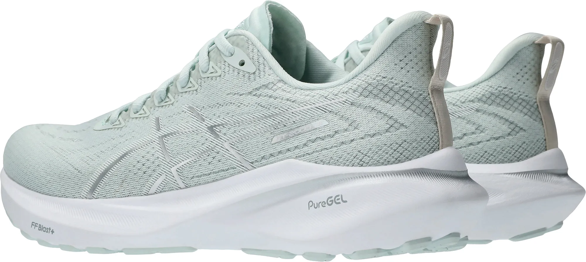 Asics GT 2000 13 Womens Running Shoes - Green Neutral Stride Engineering bow - trimmed - design shoes