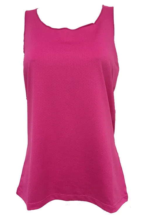 Shock Resistant Performance Mesh Racerback Sport Tank