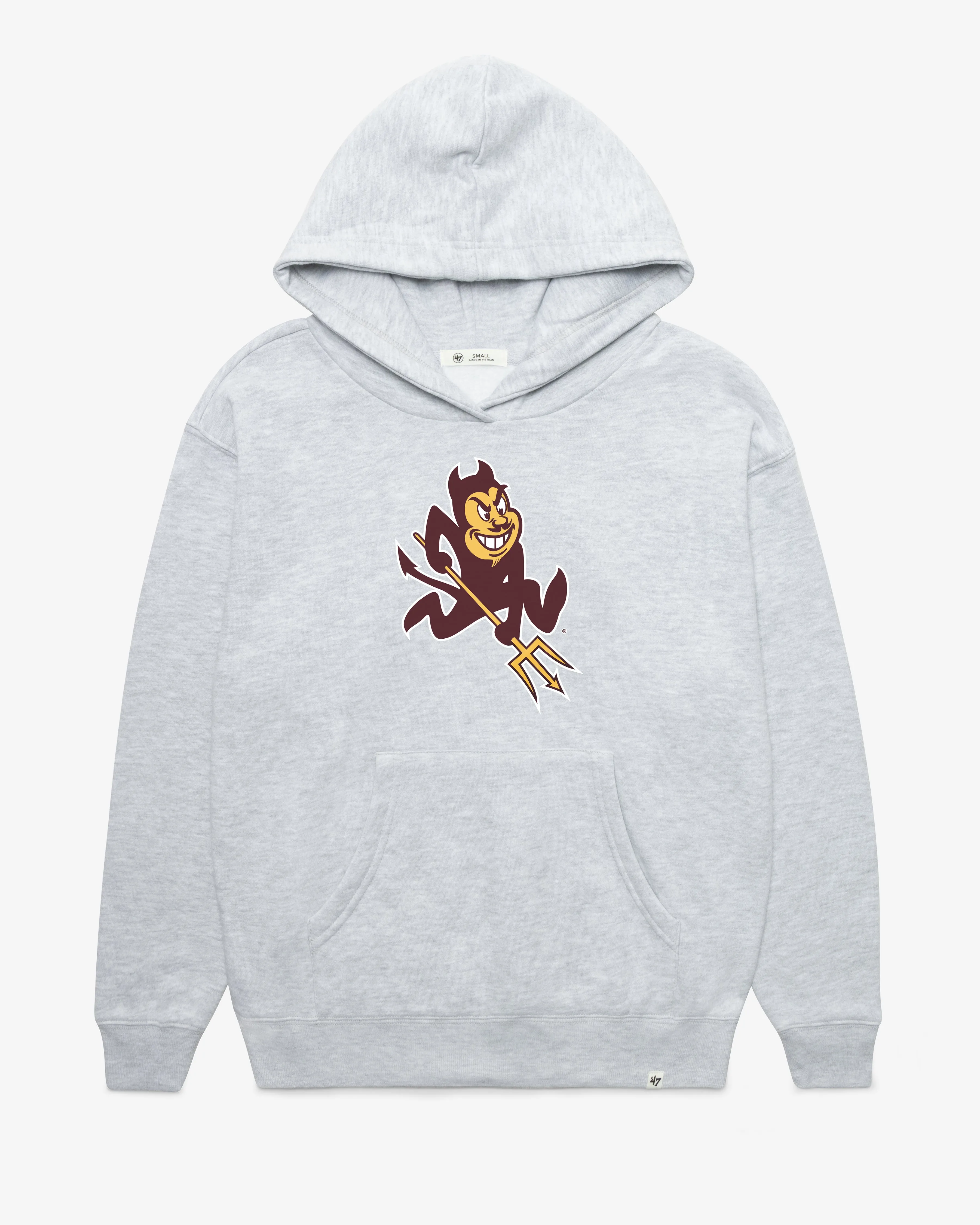 ARIZONA STATE SUN DEVILS ASU IMPRINT '47 NAOMI HOOD WOMENS Suede Mood Handmade Glow