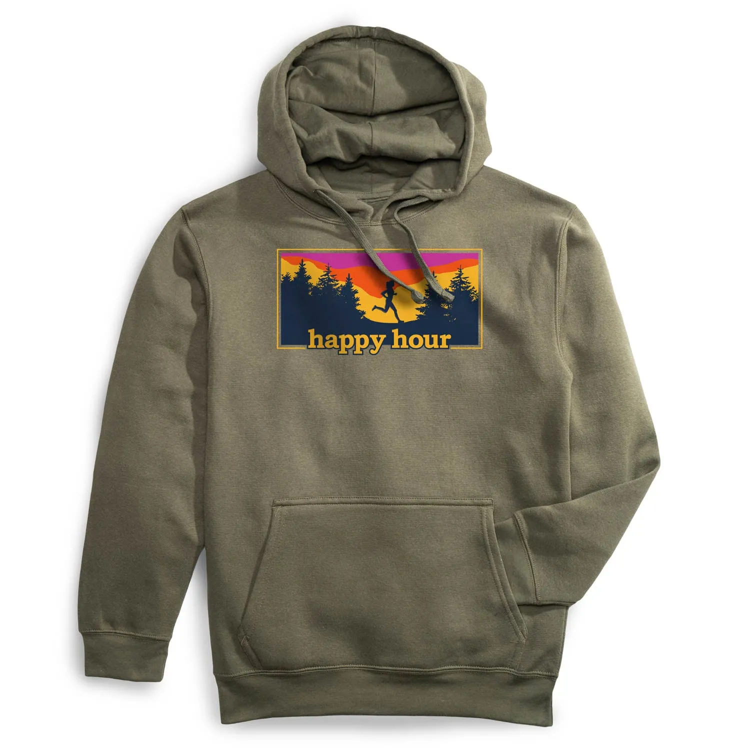 Statement Fleece Hoodie -  Happy Hour TemperatureRegulating Bold Step