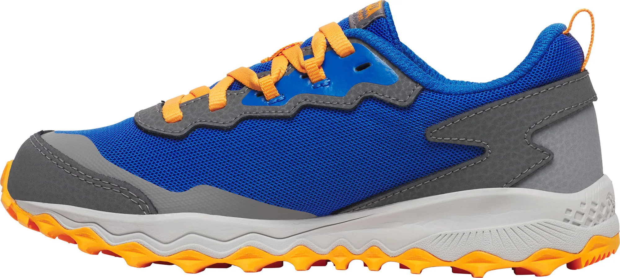 Saucony Peregrine KDZ Shield Junior Trail Running Shoes - Blue Blown Rubber Outsole