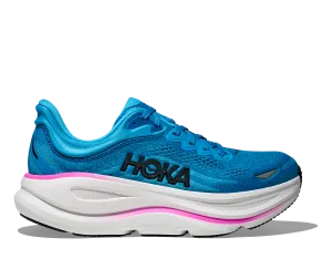 Women's Bondi 9 (SNNF - Skyward Blue/Neon Fuchsia) Proprioceptive Design Comfortable Forefoot