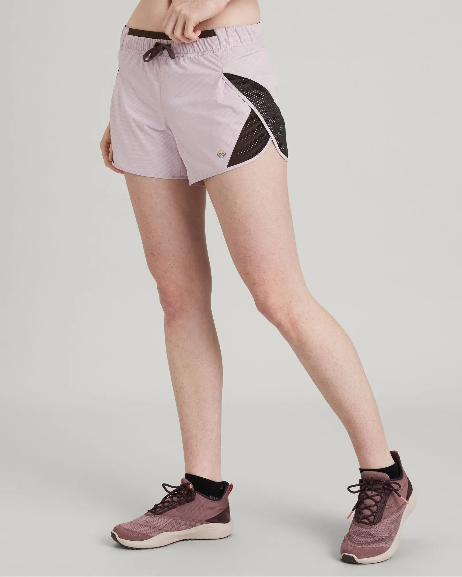 WELL.DER.NESS Energy Women's 4 inch Shorts - Lupin Field OdorResistant