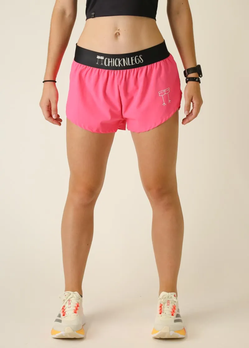 Blazer Women's Neon Pink 1.5" Split Shorts