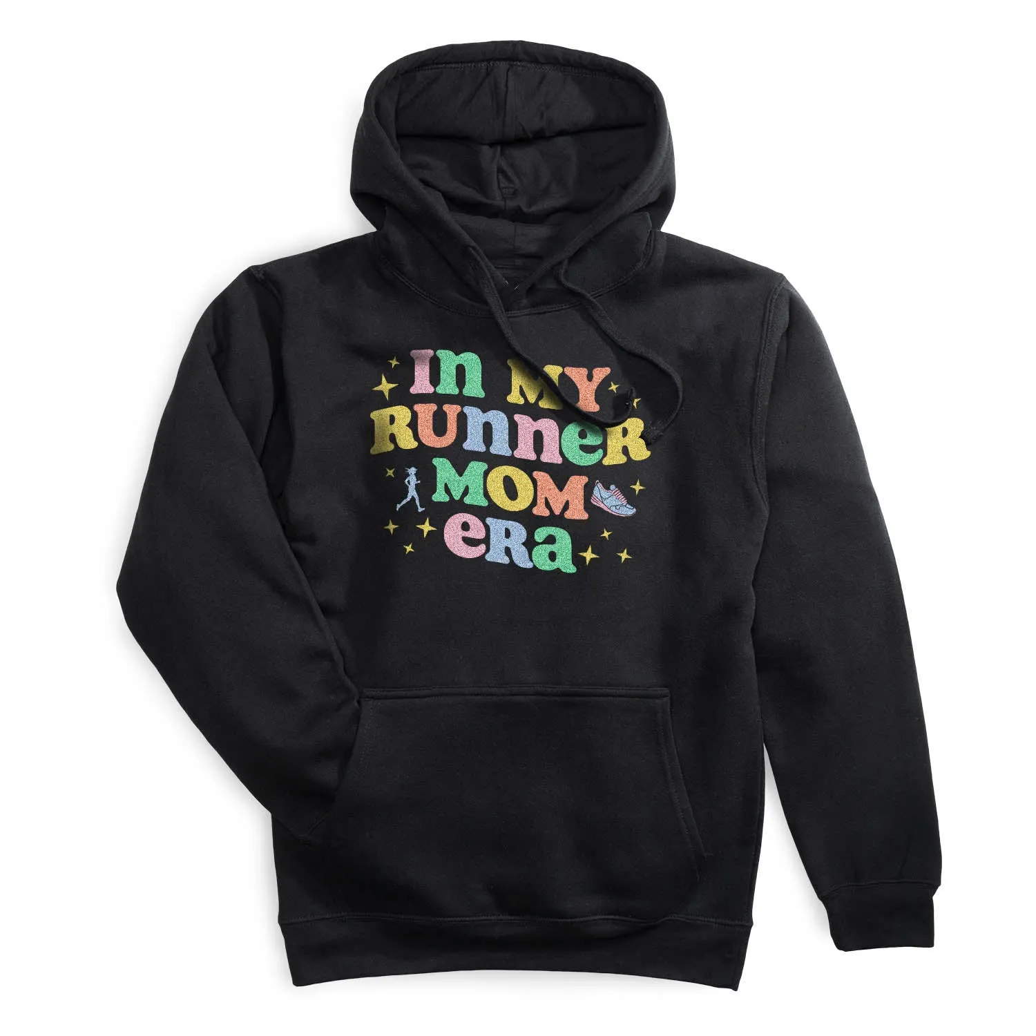 RecycledPolyester Statement Fleece Hoodie - In My Runner Mom Era