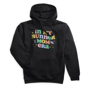Warm Outerwear Statement Fleece Hoodie - In My Runner Mom Era
