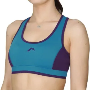 More Mile Prime Womens Running Crop Top - Blue Versatile Comfort