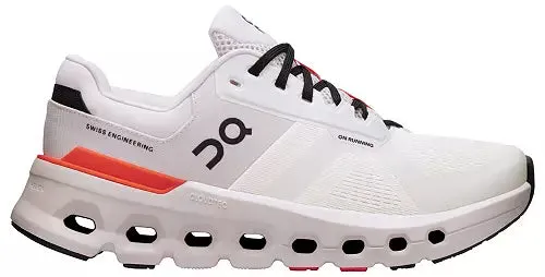 Women's Cloudrunner 2 (White/Sand) Rockered Sole Geometry exercise shoes