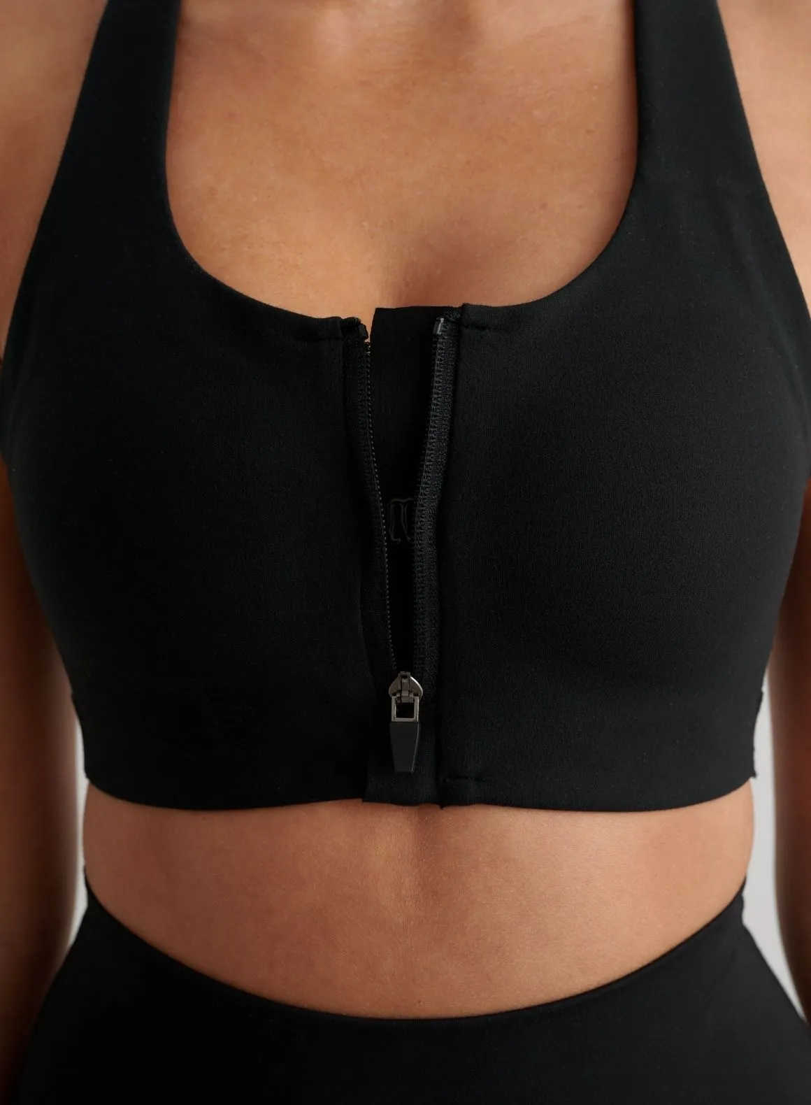 Black Sense High Support Bra Invisible stitching