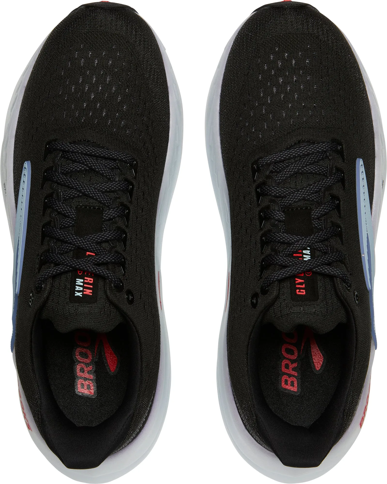 adjustable strap shoes Brooks Glycerin Max Mens Running Shoes - Black