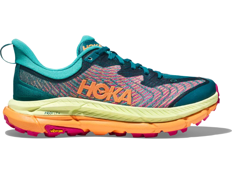 Women's Hoka Mafate Speed 4 Technical Trail Running Shoe ankle support trail shoes