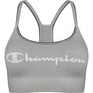Supportive Back Champion Seamless Womens Sports Bra - Grey
