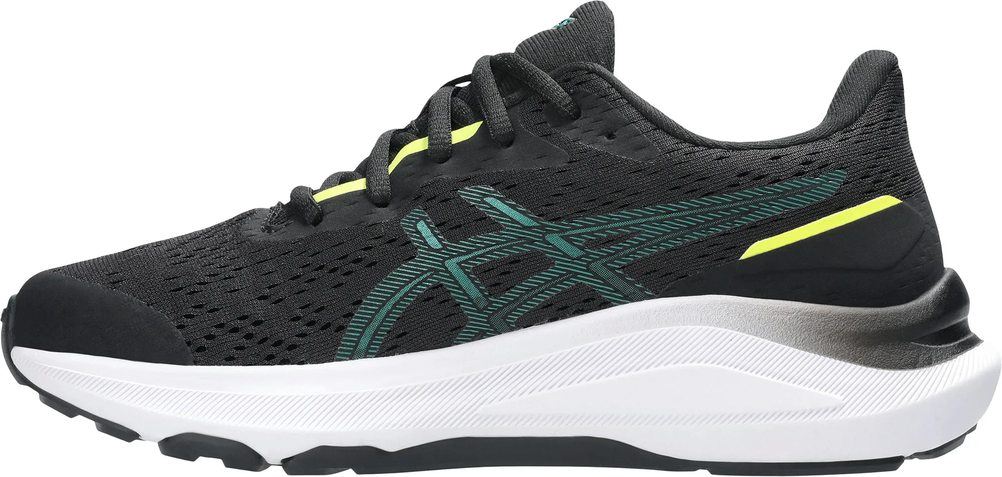 Asics GT 1000 13 GS Junior Running Shoes - Black running in a trail race shoes Enhanced Shock Diffusion