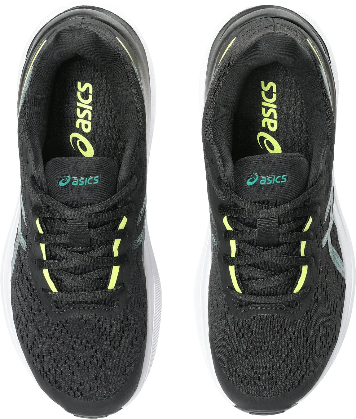 Cold Weather Dual Density Sole Asics GT 1000 13 GS Junior Running Shoes - Black