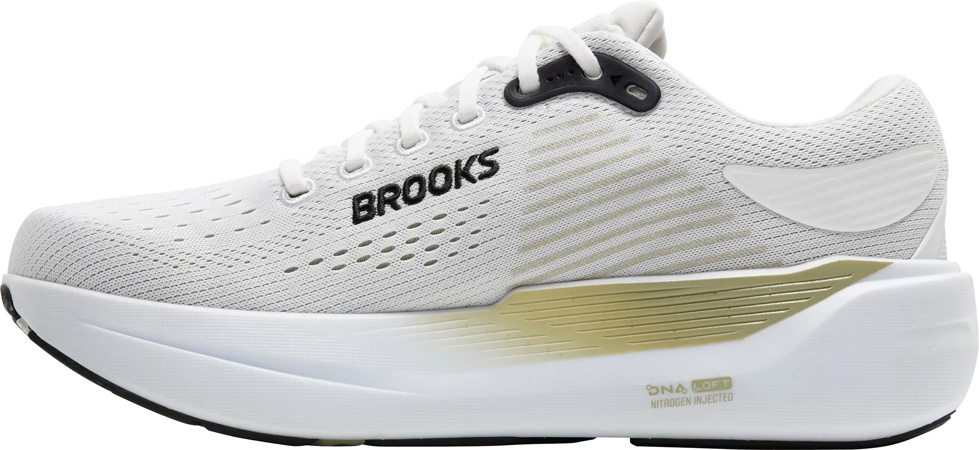 multi - color shoes Brooks Ghost Max 3 WIDE FIT (2E) Mens Running Shoes - White