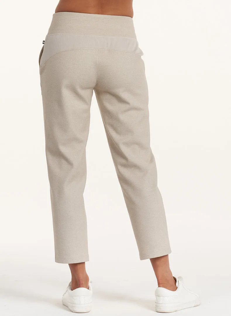 Quinn Rib Trim Trouser - FINAL SALE Elastic Support Mesh Paneling
