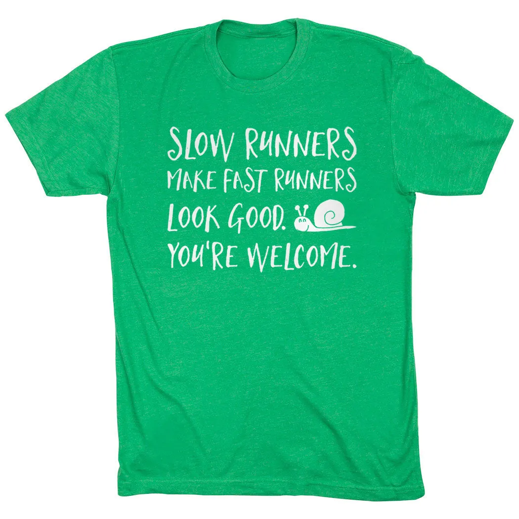 Running Short Sleeve T-Shirt - Slow Runners Lightweight Wear