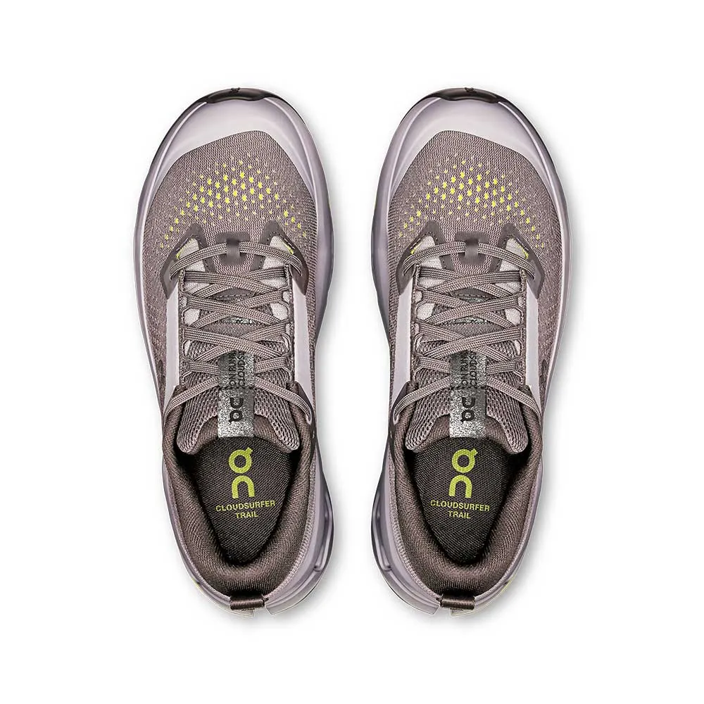 Women's Cloudsurfer Trail 2 Running Shoe - Iron/Lilac - Regular (B) Enhanced Durability