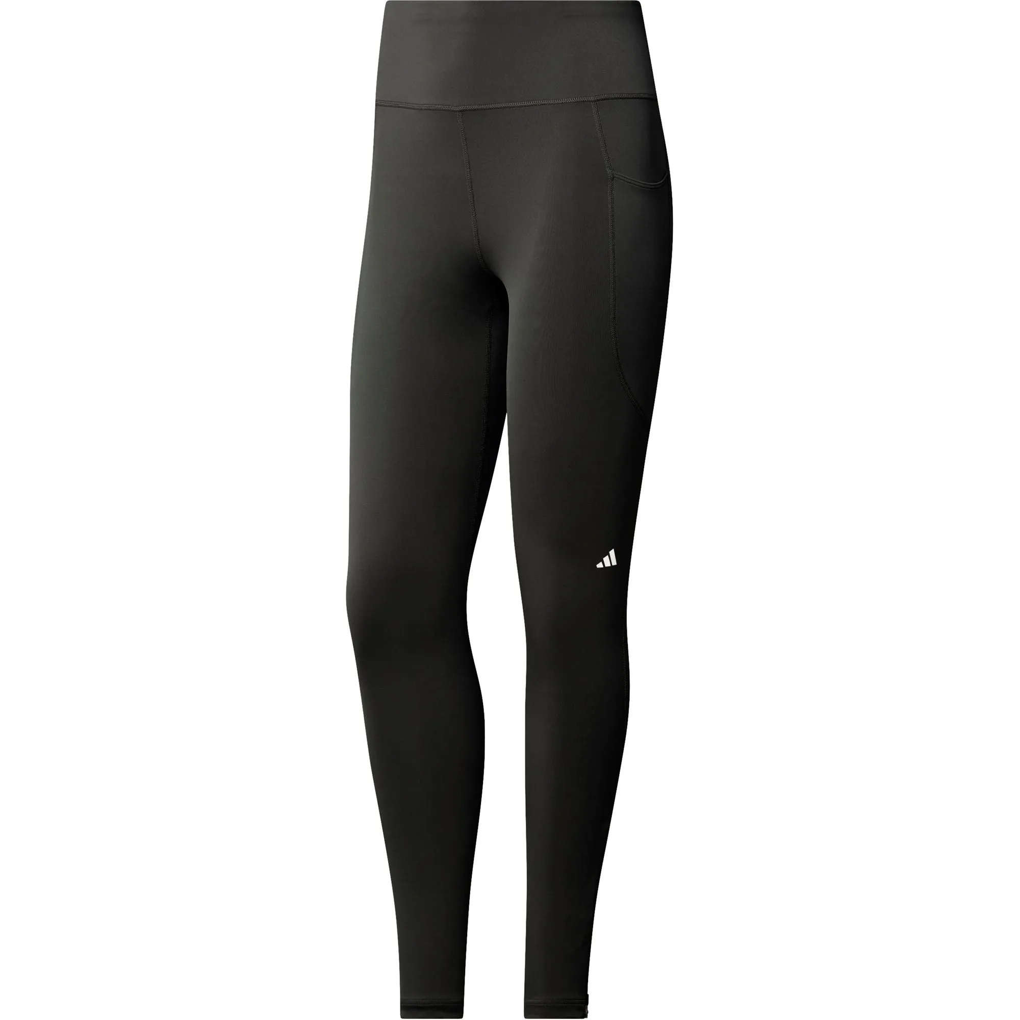 adidas DailyRun Womens Long Running Tights - Black Temperature Regulating Fabric High Function