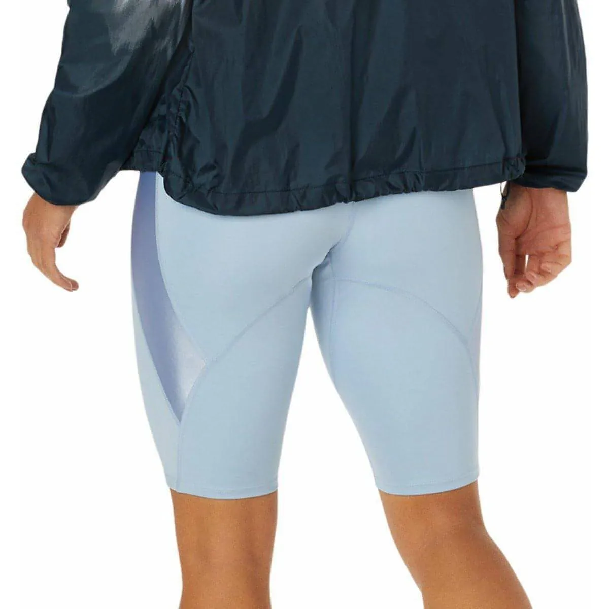 Asics Kasane Sprinter Womens Short Running Tights - Blue Mountain Hike Body Shaping Seamless Design Active Lifestyle