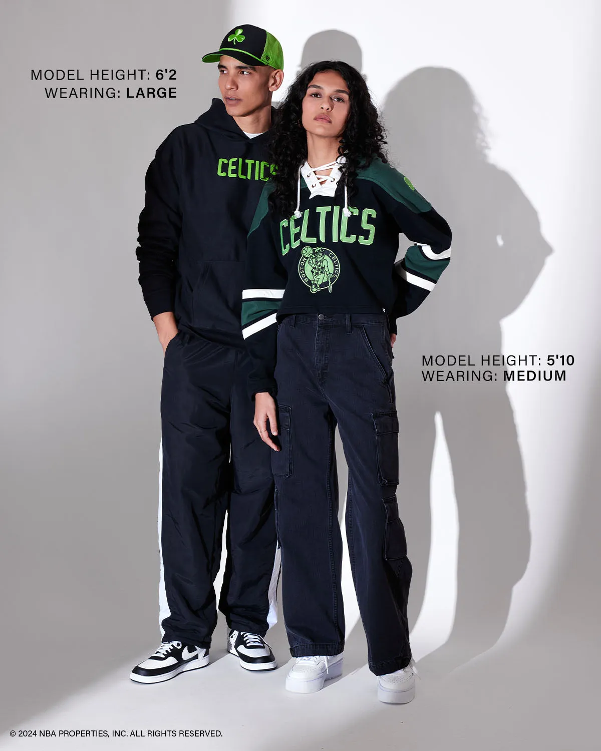 Organic Cotton Certification Winter Style MILWAUKEE BUCKS CITY EDITION CROPPED SUPERIOR '47 LACER HOOD WOMENS