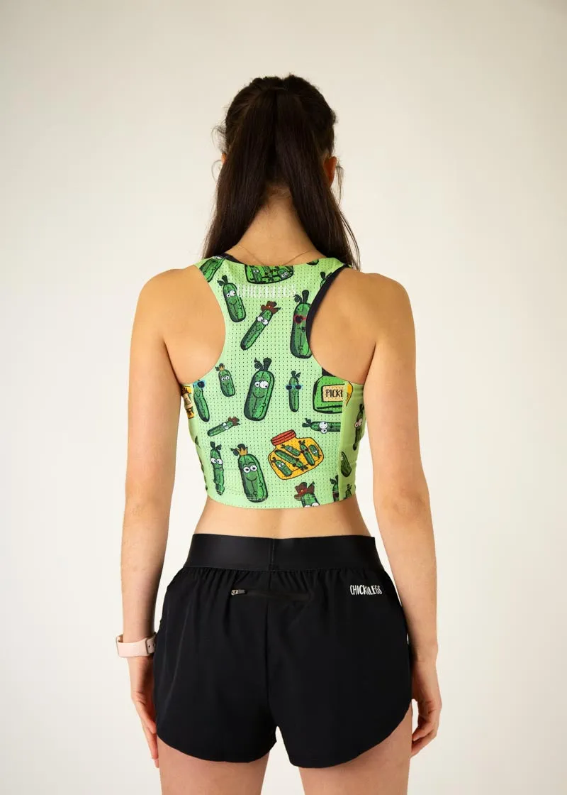 Pickles PWR Crop Top Quick Access Side Pockets