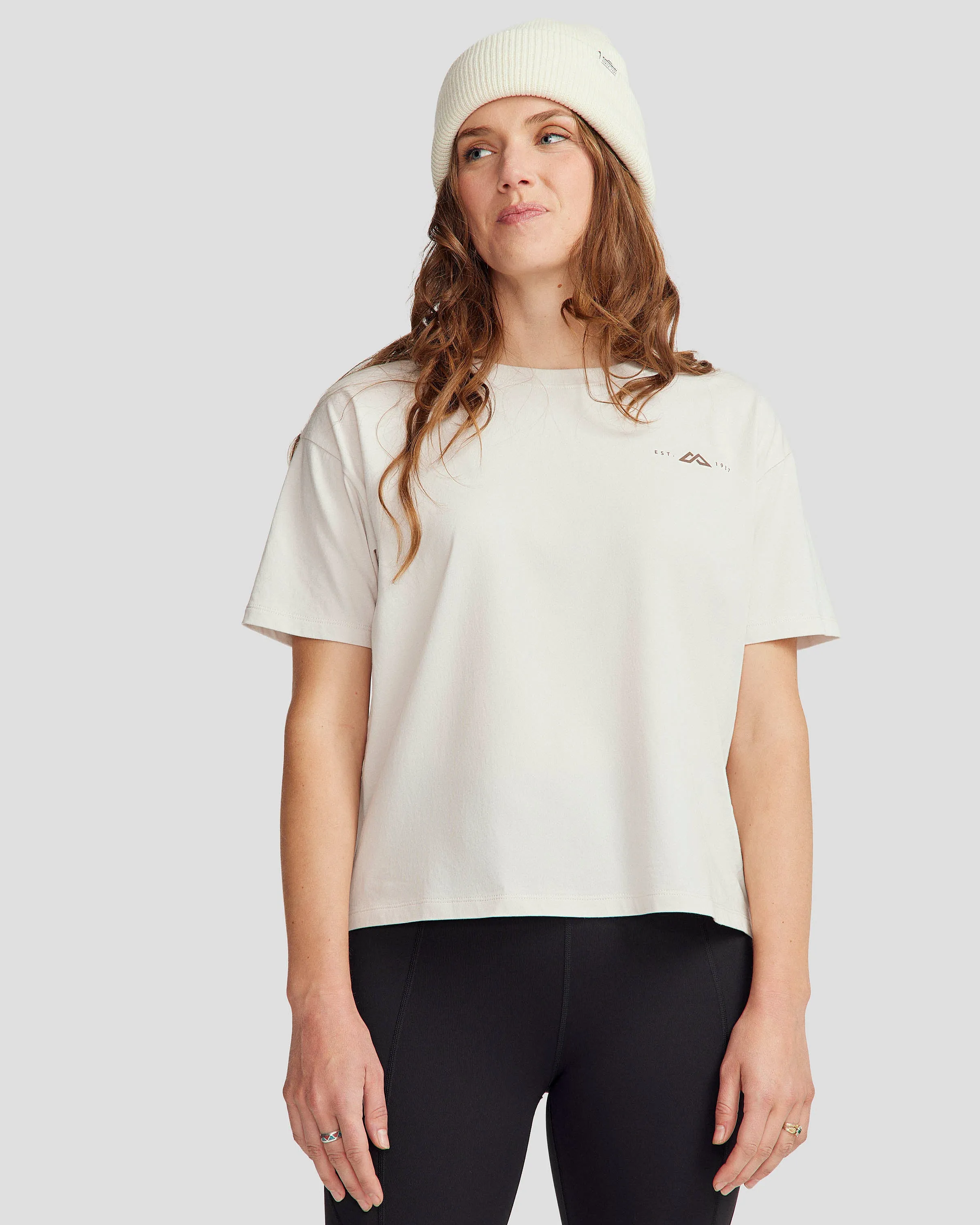 Simple Comfort Women's 1987 Organic Cotton T-shirt - Shroom